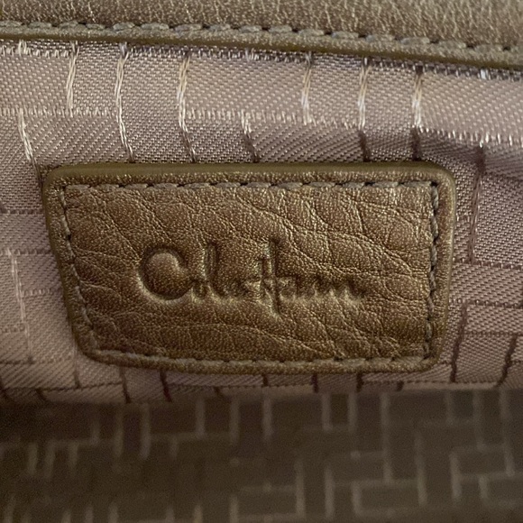 Cole Haan Metallic Clutch/Cosmetic Bag - Picture 8 of 12